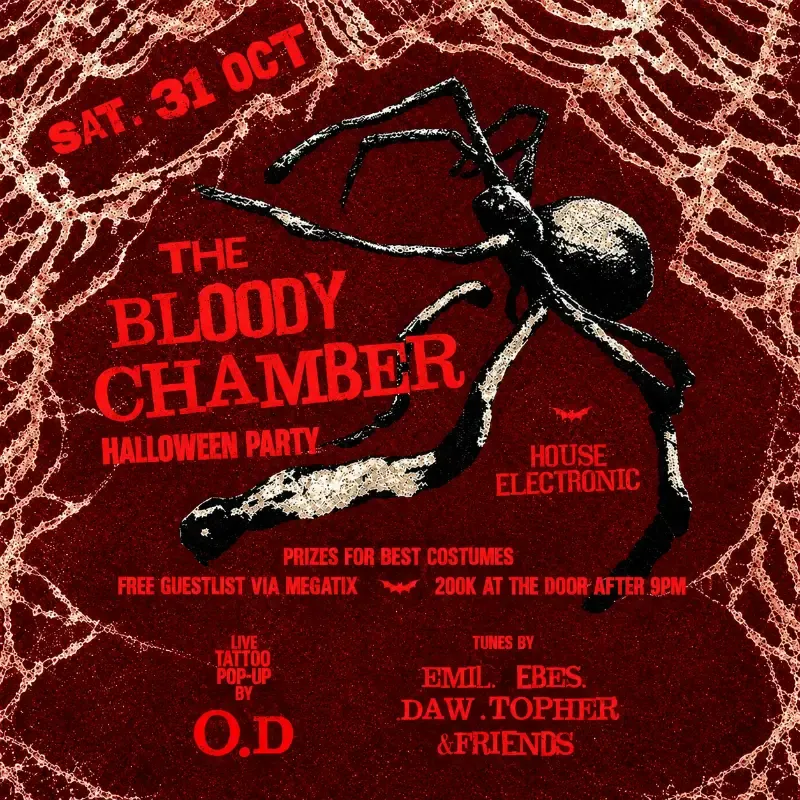 Boliche X Cantina Rooftop Halloween: THE BLOODY CHAMBER — афиша