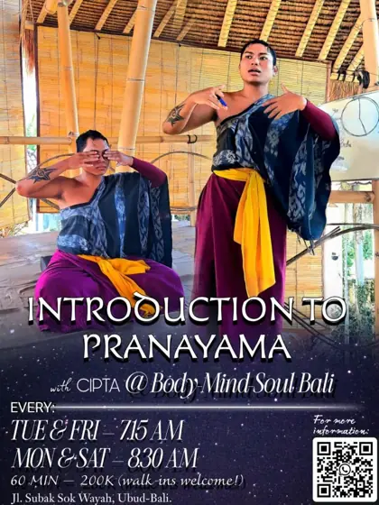 Introduction to Pranayama w/ Cipta — афиша