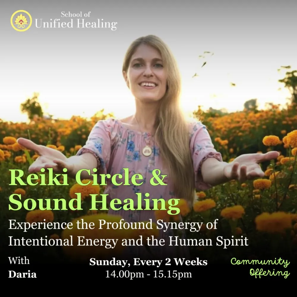 Reiki Circle & Sound Healing w/ Daria — афиша