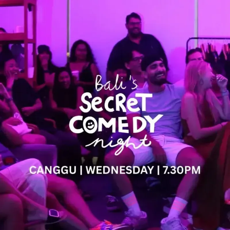 Secret Comedy Night In Canggu — афиша