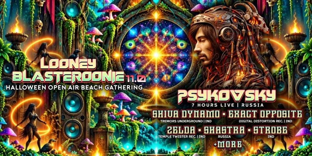 Looney Blastroonie 11.0 ft.psykvosky live — афиша