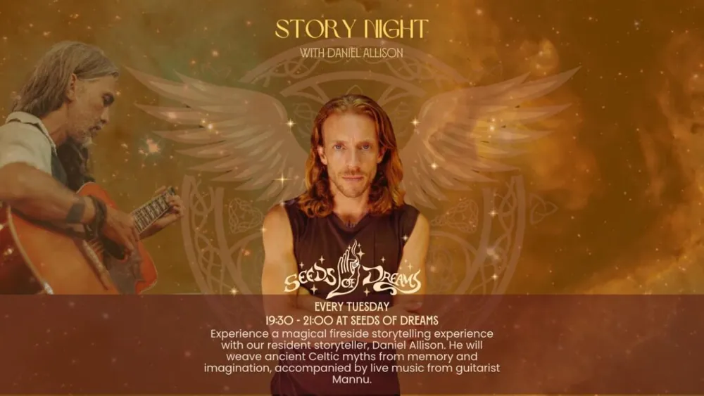 Story Night w/ Daniel Allison — афиша