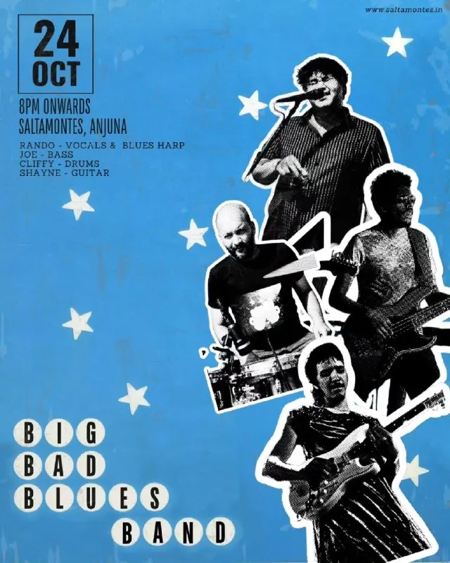 Музыкальный вечер Big Bad Blues Band — афиша