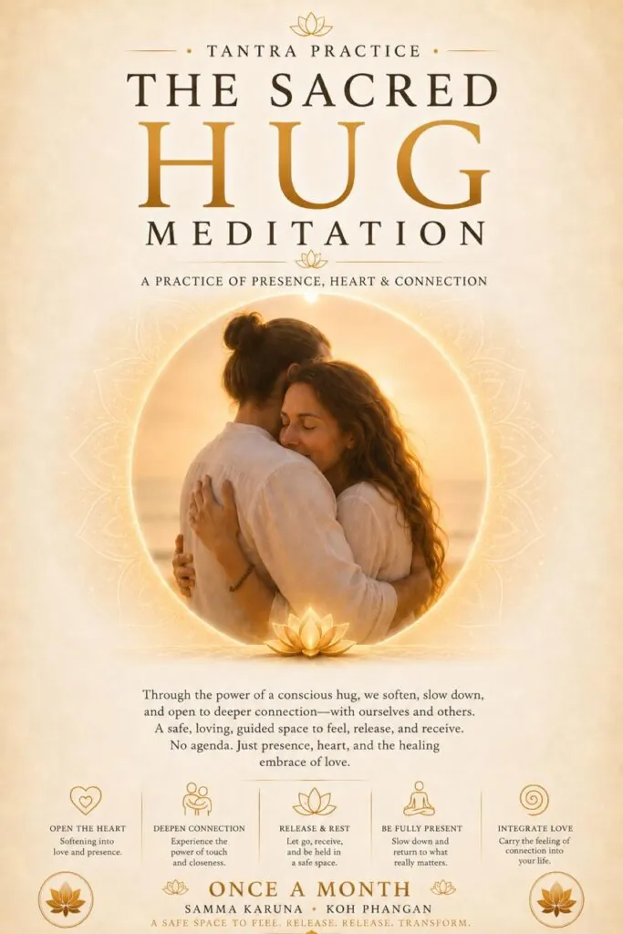 Sacred Hug Meditation w/ Monse — афиша