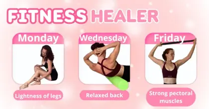 Fitness Healing Class w/ Alena Kosacheva — афиша