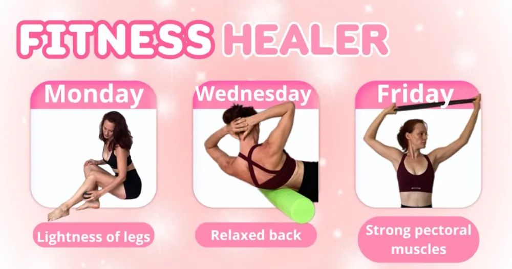 Fitness Healing Class w/ Alena Kosacheva — афиша
