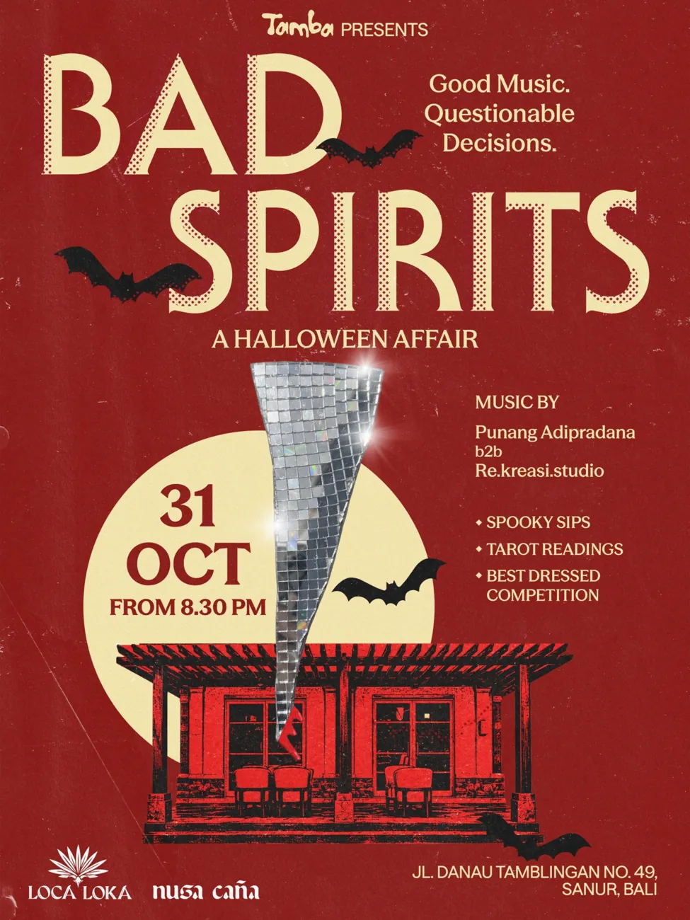 BAD SPIRITS: A Halloween Affair — афиша