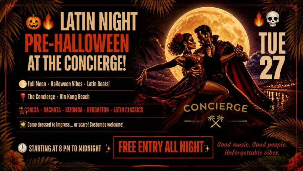Pre Halloween Latin Night — афиша