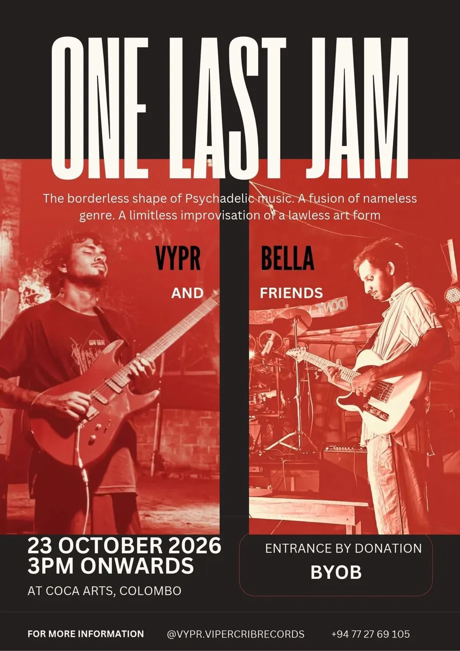 "One Last Jam" by Vypr, Bella and Friends — афиша