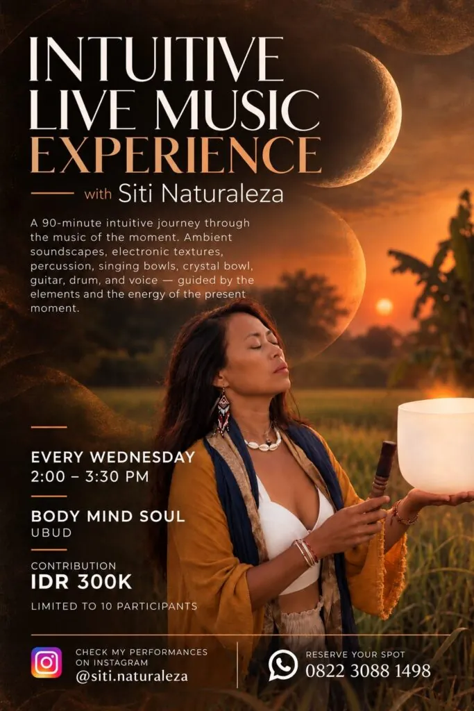 Intuitive Live Music Experience w/ Siti Naturaleza — афиша