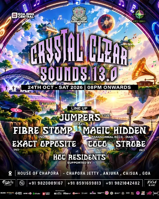 Crystal Clear Sounds — 13-й выпуск — афиша