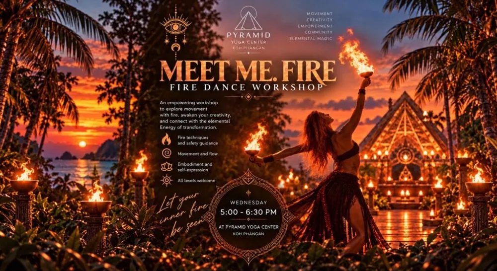 Fire Dancing Workshop — афиша