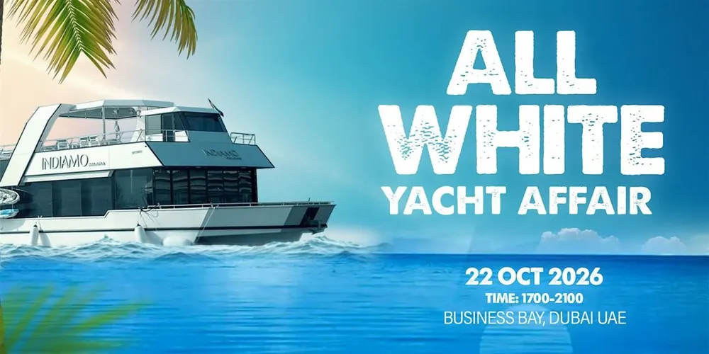 All White Yacht Affair | Hosted by B.D.E — афиша
