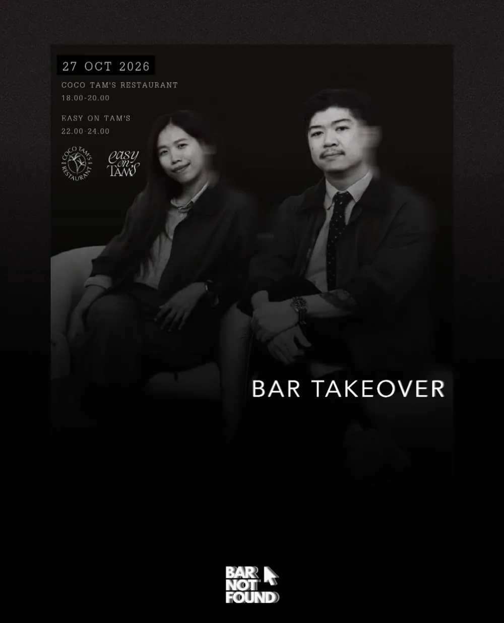 Bar Takeover — афиша