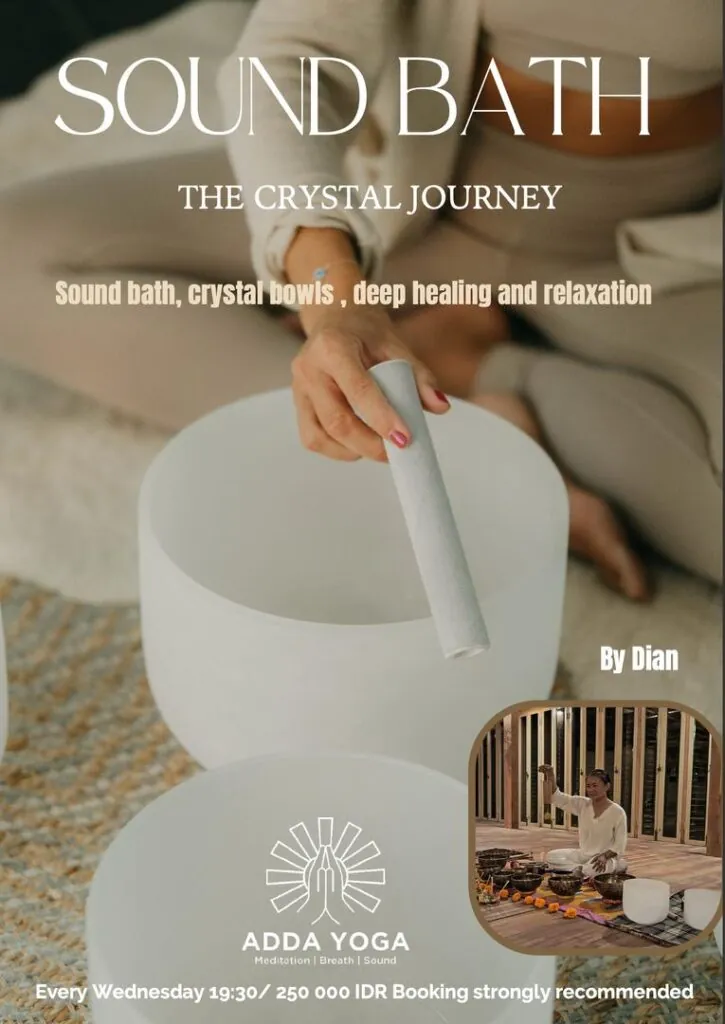The Crystal Journey Sound Healing w/ Dian Komang — афиша