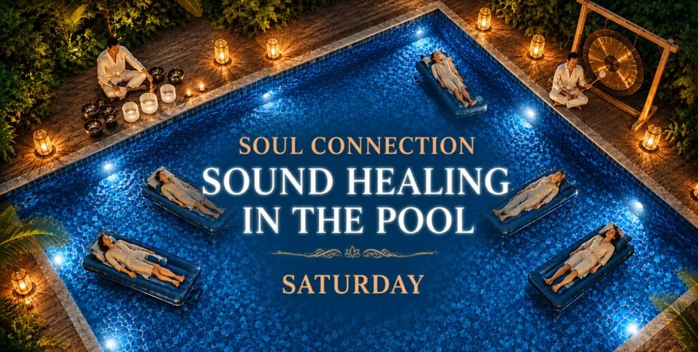 Sound Healing in the Pool w/ Max G-Light — афиша