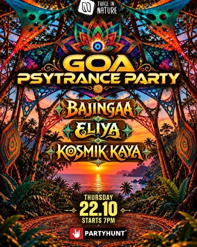 Goa PSY Trance Party — афиша