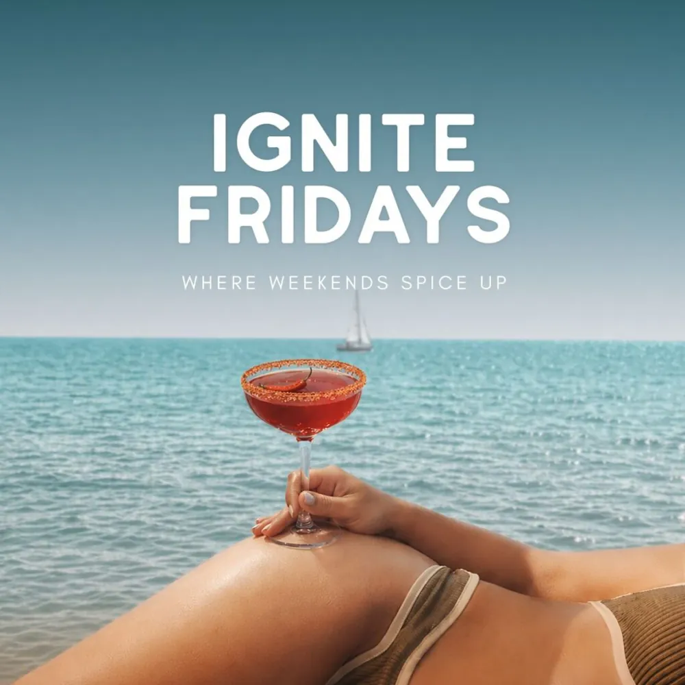 Ignite Fridays: Pool Party & Sunset Sessions — афиша