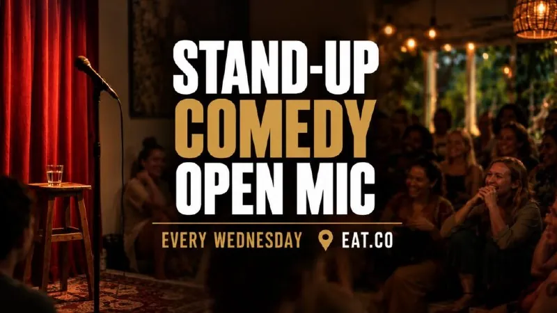 Comedy Open Mic — афиша