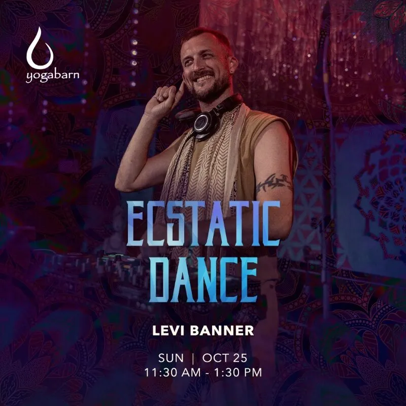 Sunday Ecstatic Dance w/ Levi Banner — афиша