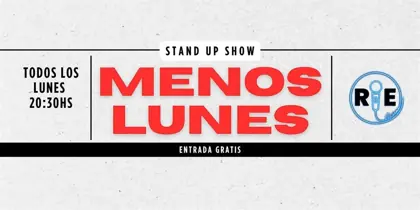 MENOS LUNES Stand Up — афиша