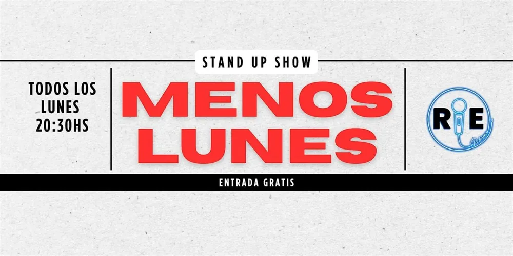 MENOS LUNES Stand Up — афиша