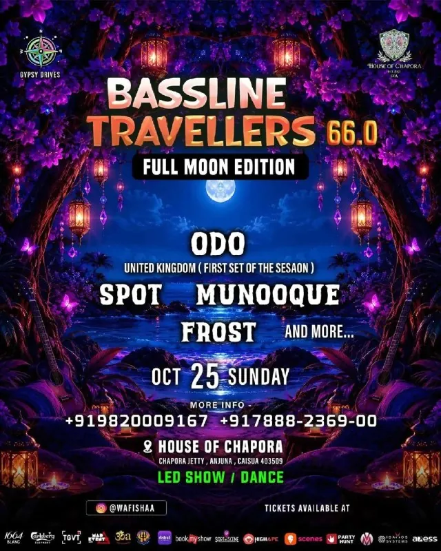 Bassline Travellers — 66-й выпуск — афиша