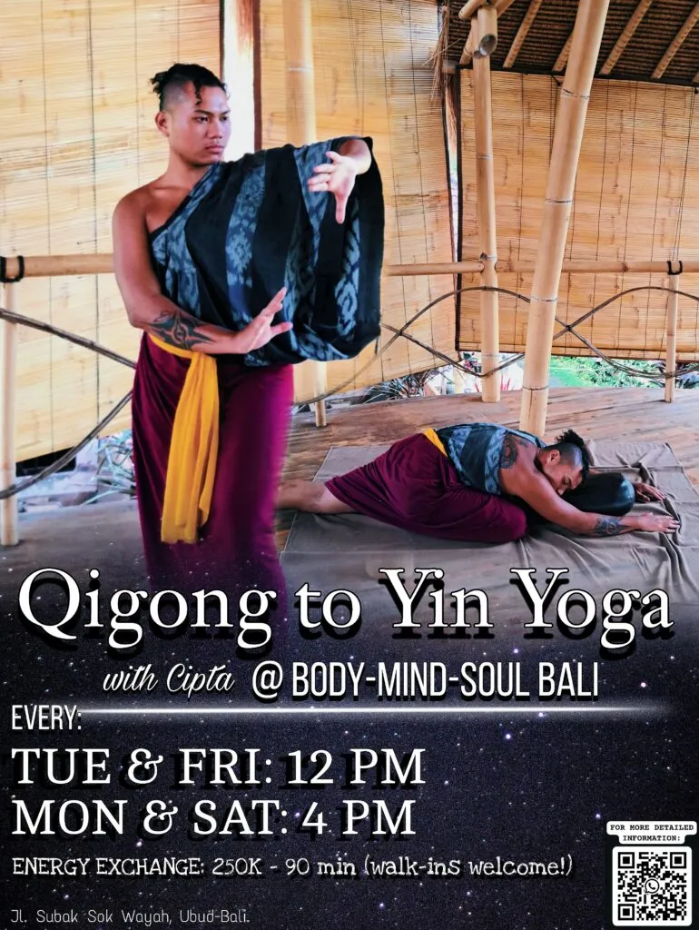 Qi-Gong to Yin Yoga w/ Cipta — афиша