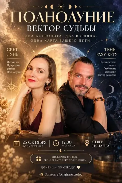 Полнолуние. Вектор судьбы — афиша