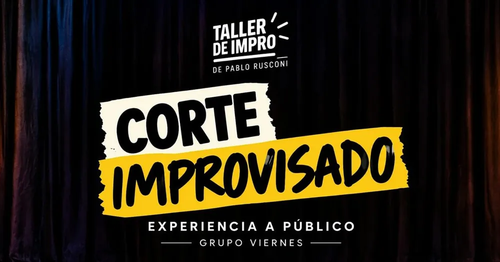 Corte improvisado — афиша