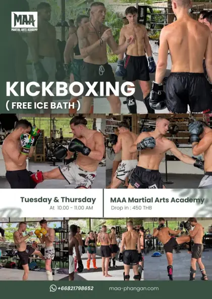 Kickboxing Class w/ Pascal — афиша