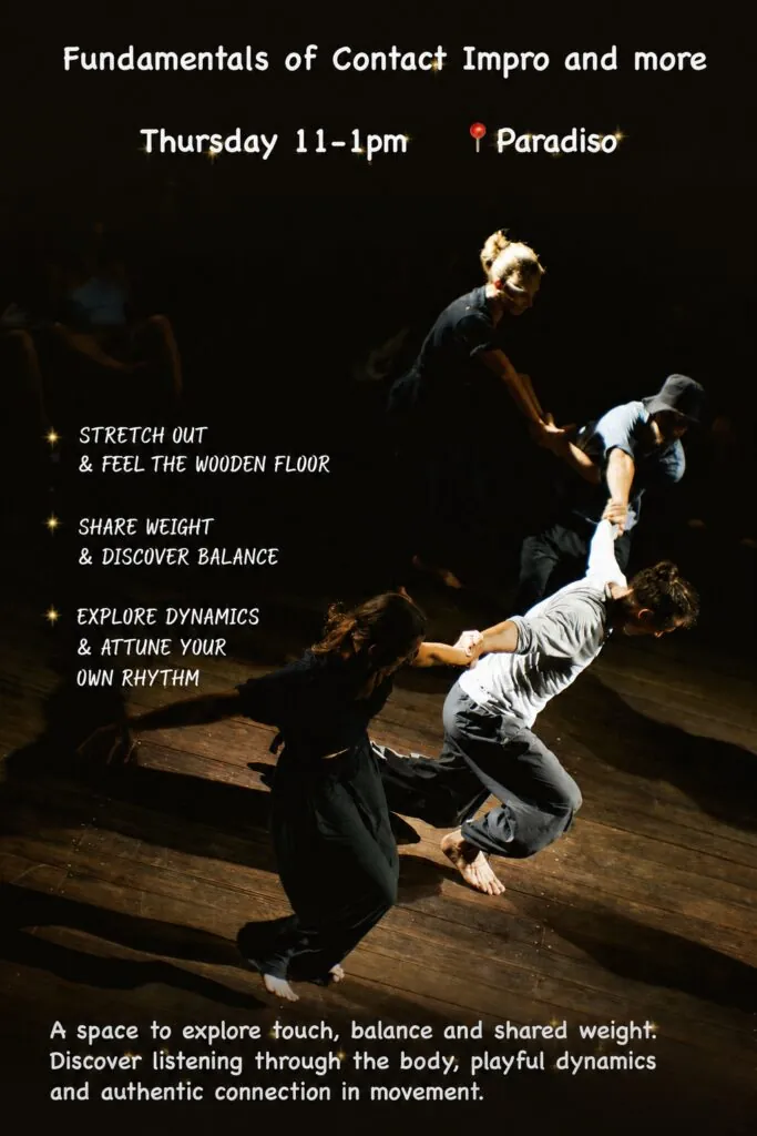 Dissolve Skills: Contact Improvisation Fundamentals Class — афиша