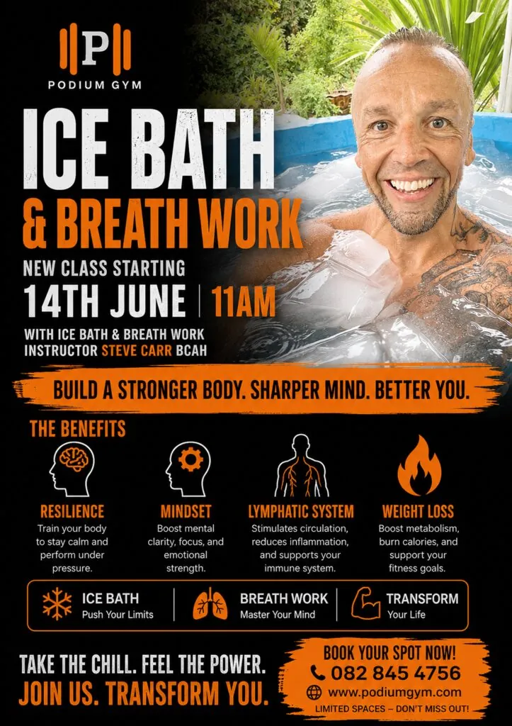 Breath Work & Ice Bath w/ Steve Carr — афиша