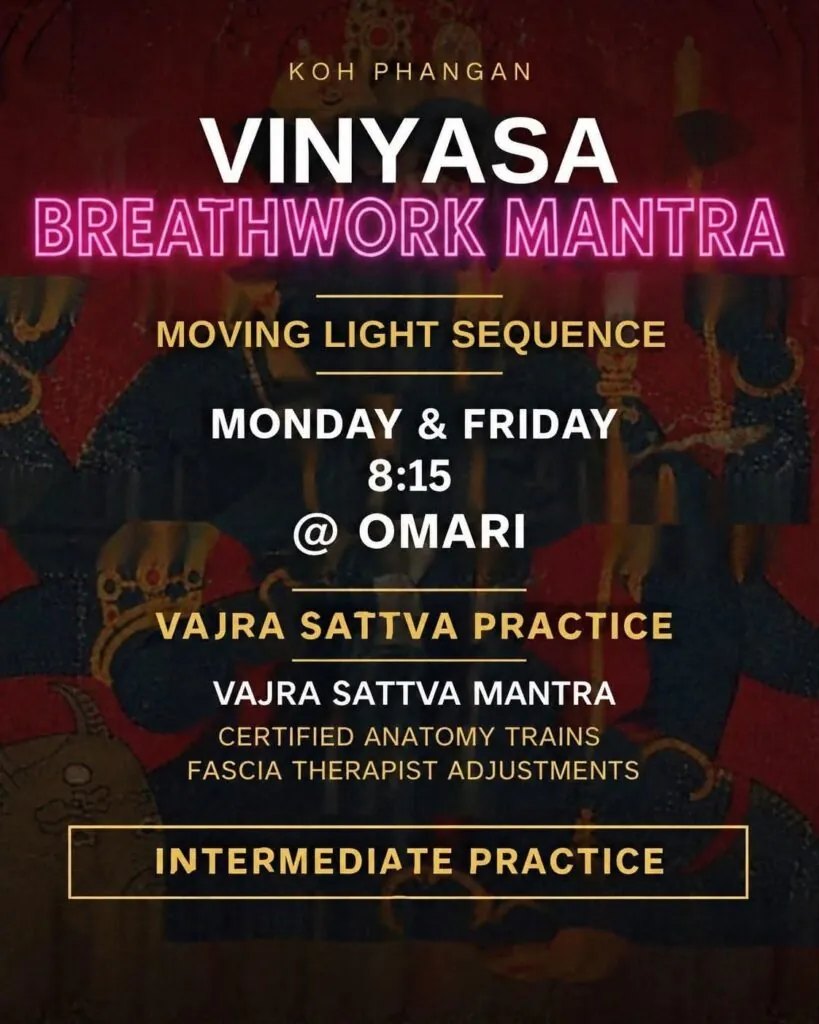 Vinyasa: Moving Light Sequence w/ Ben Makosch — афиша
