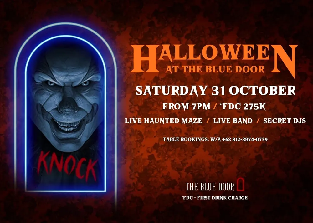 Three Nights of Halloween at The Blue Door — афиша
