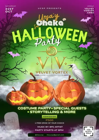 Unsa’y Cheka sa Halloween Party — афиша