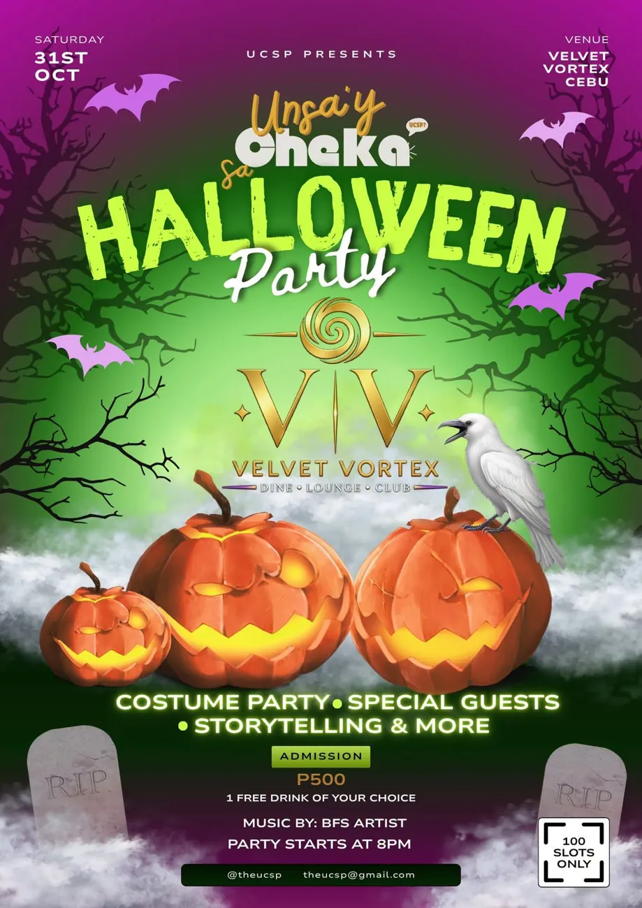 Unsa’y Cheka sa Halloween Party — афиша