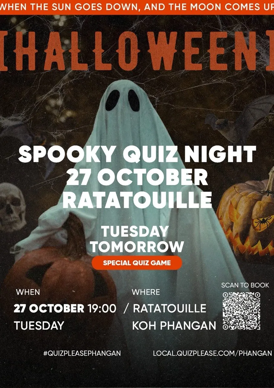 Spooky Quiz Night — афиша