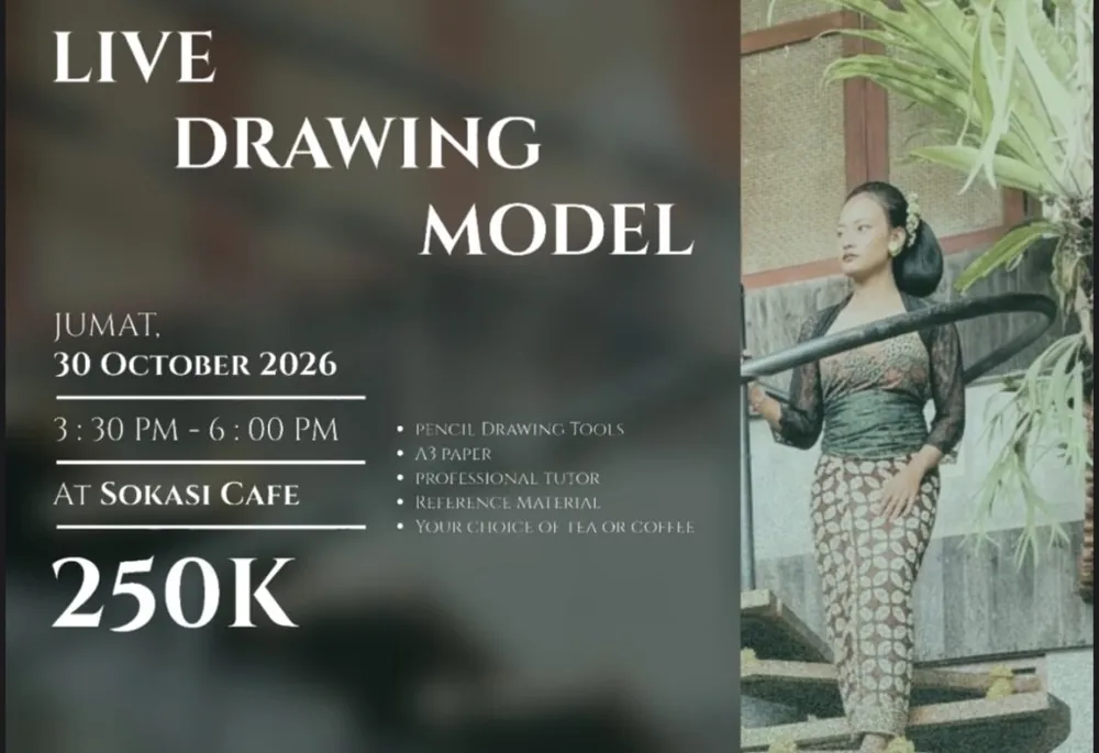 Live Drawing Session — афиша