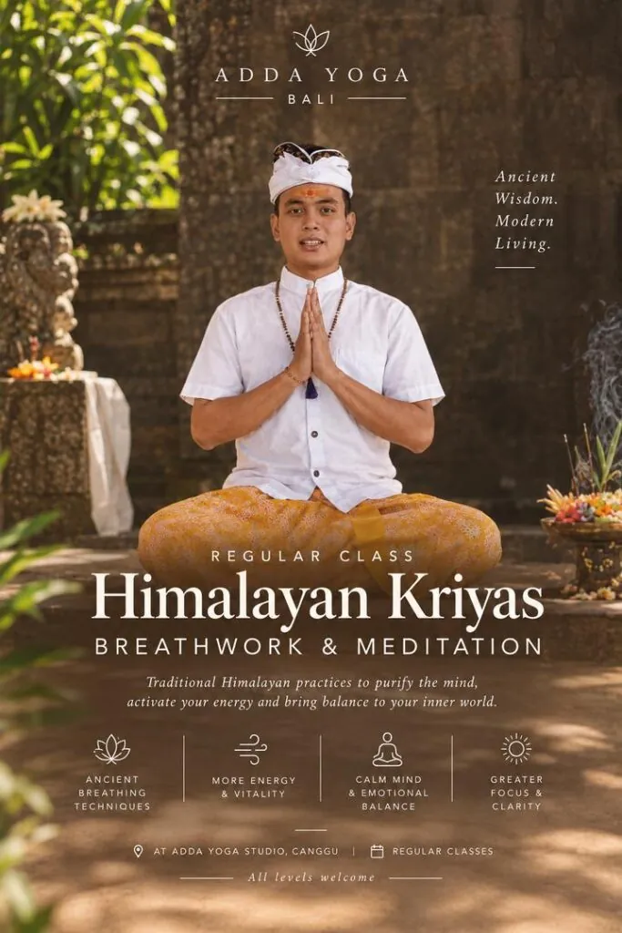 Himalayan Kriya Breathwork & Meditation w/ Made Seramaputra — афиша