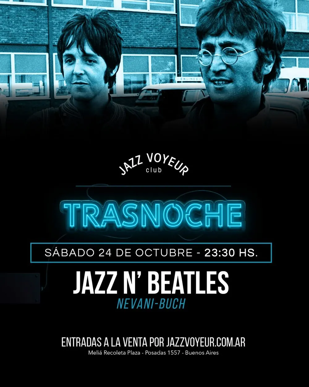 TRASNOCHE! JAZZ N’ BEATLES — афиша