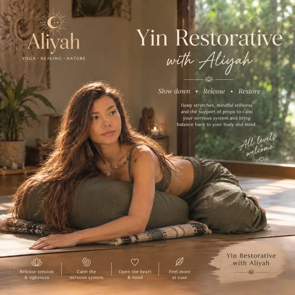 Yin Restorative w/ Aliyah — афиша