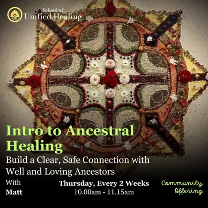 Intro to Ancestral Healing — афиша
