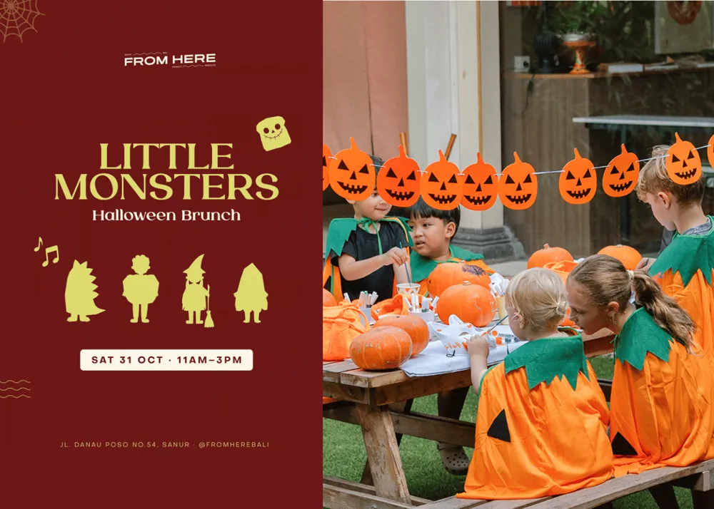 Little Monsters Halloween Brunch at FROM HERE Bali — афиша