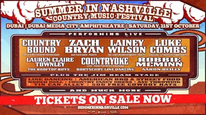 Summer In Nashville - Dubai 2026 — афиша