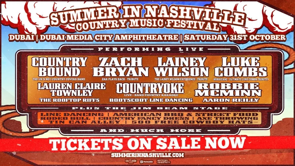 Summer In Nashville - Dubai 2026 — афиша