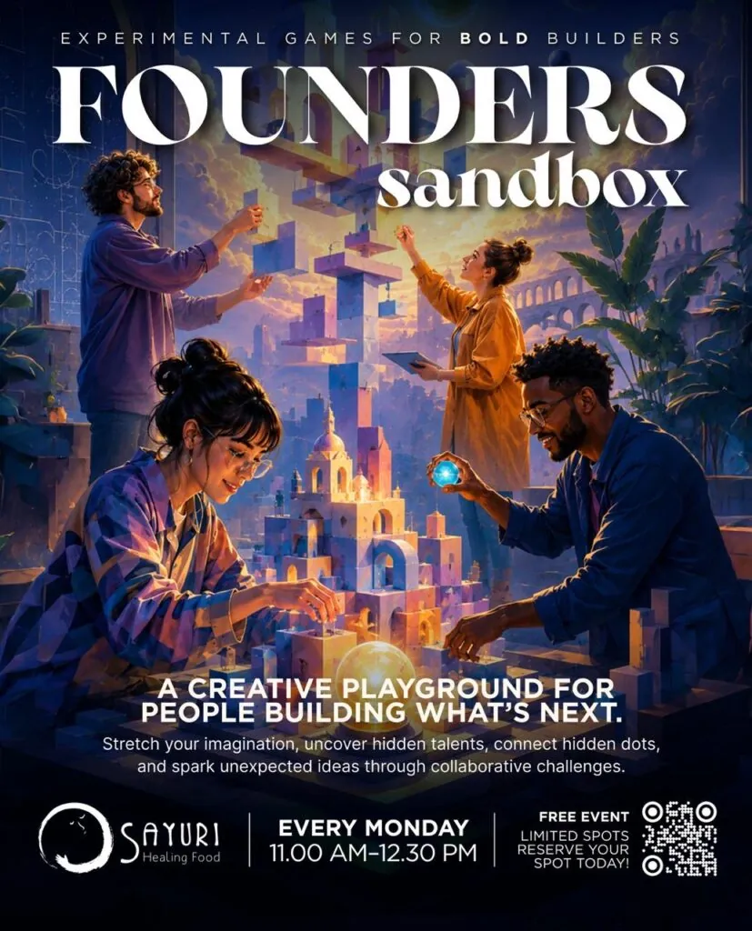 Founders Sandbox: Creative Games & Collaborative Challenges — афиша