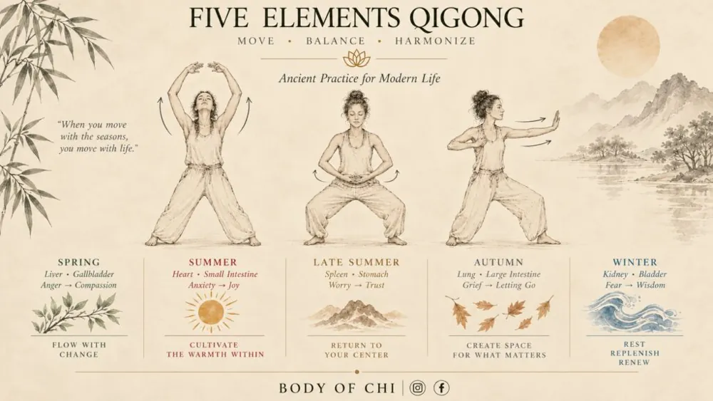 Five Element Qigong & Gong Meditation — афиша