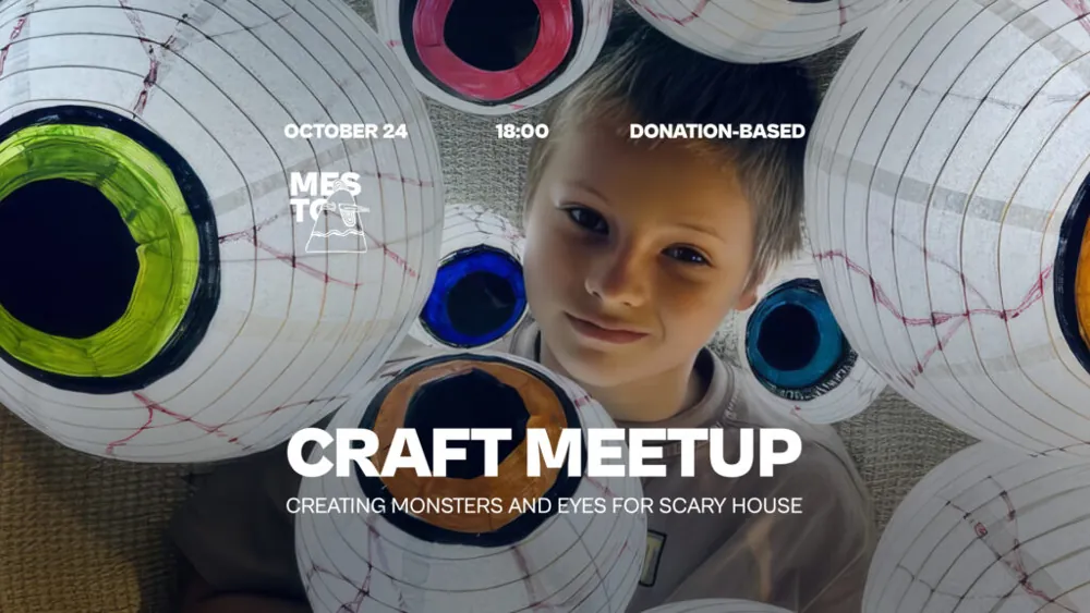 Craft Meetup: Creating Monsters and Eyes for Scary House w/ Anya Aya — афиша