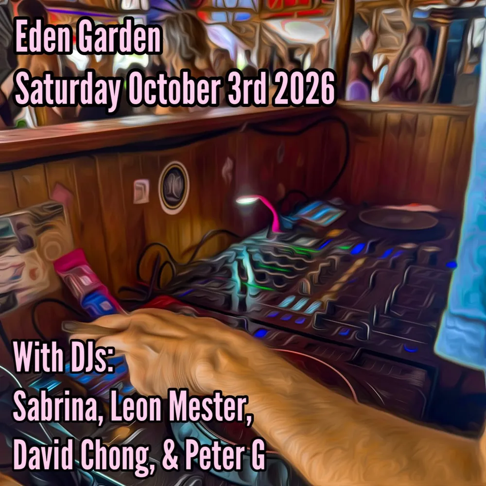 Eden Garden Saturday — афиша